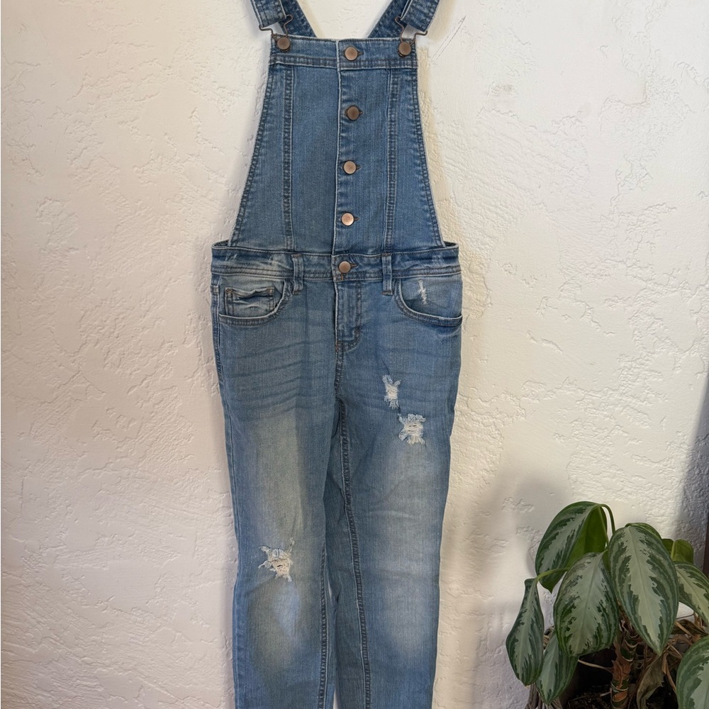 Blue Denim Overalls